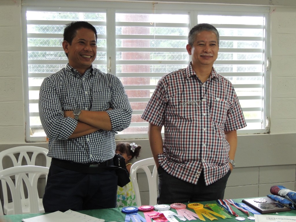 Badilla brothers, Bobby and Billy Badilla from the Philippines. Hermanos Badilla, Bobby y Billy badilla de las islas filipinas. Courtesy Marilena Salmones