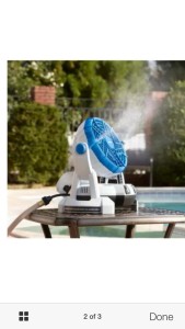 Misting fan