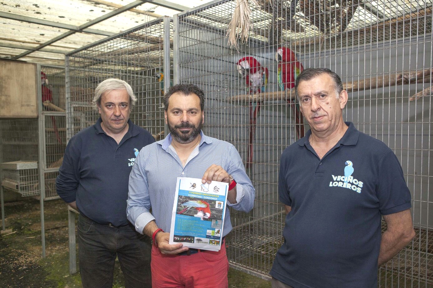 Left to right: Javier Penedo (ABE Judge and Secretary of ACAE), Mayor of Gondomar (Galicia, Spain) and Manuel Villar (President FORG).